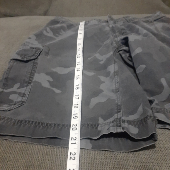 The North Face Stealth Camouflage Rip Stop Cargo Shorts Size 32in Waist Grey - Picture 3 of 8